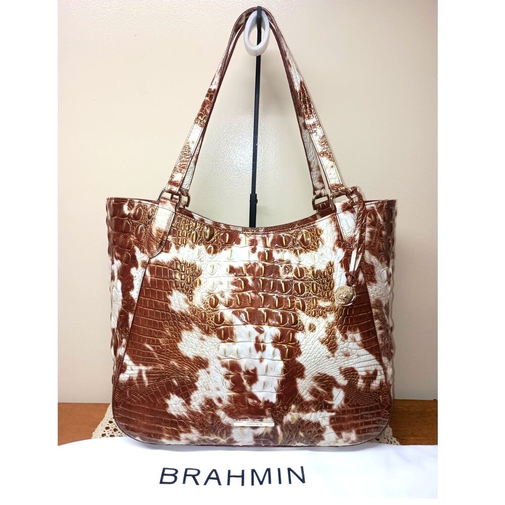 🤠 BRAHMIN HTF SUMMER RODEO ALIZA TOTE NWOT